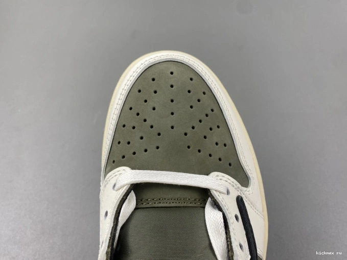 Cheap MAX DM7866-200 X JORDAN 1 OLIVE LOW TRAVIS AIR OG SCOTT MEDIUM 0719